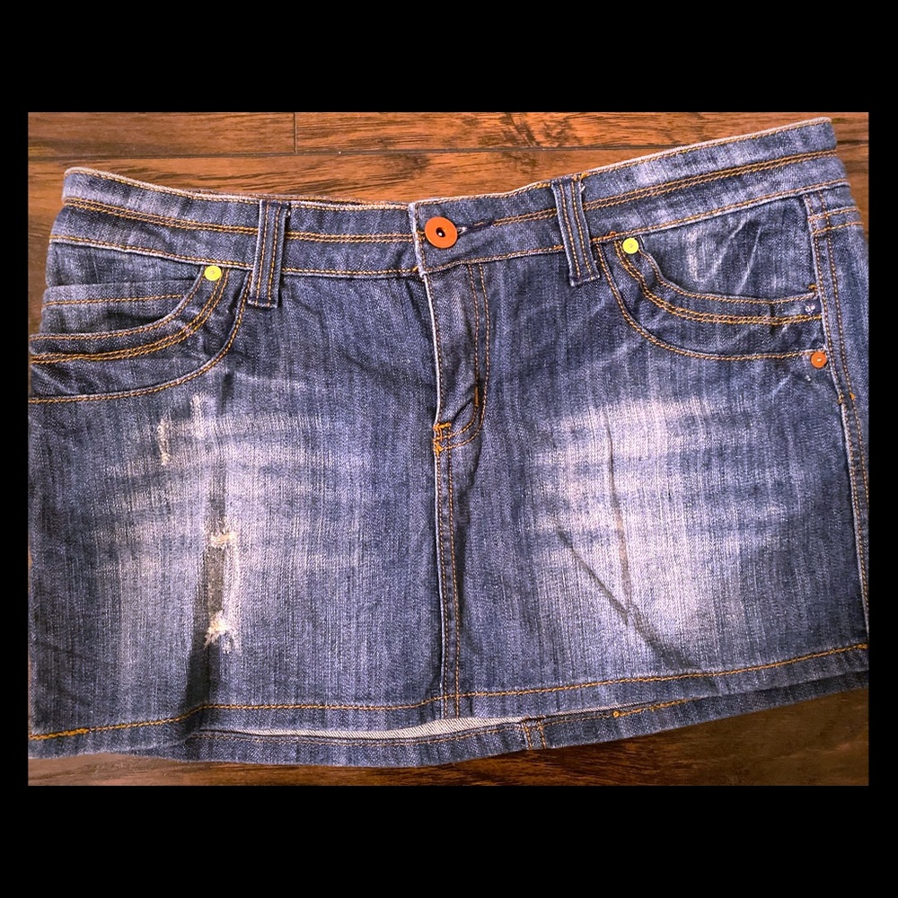 Jean skirt